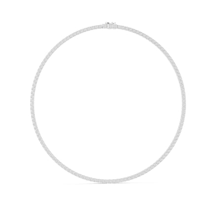 Round Lab Grown Diamond Pave Pendant