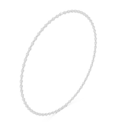 Round Lab Grown Diamond Pave Pendant