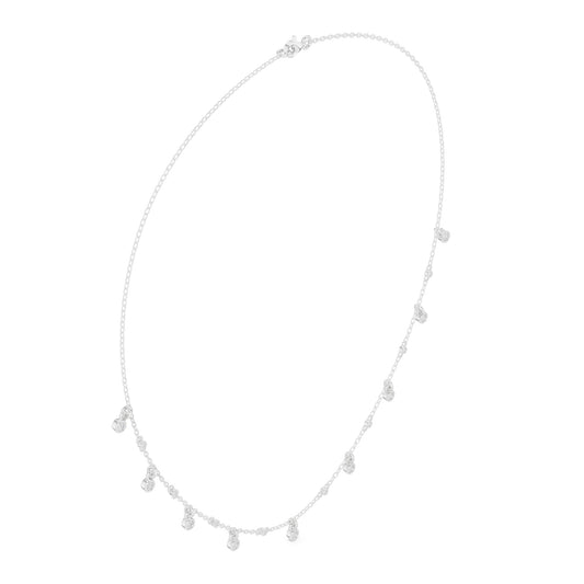 Round Lab Grown Diamond Pave Pendant