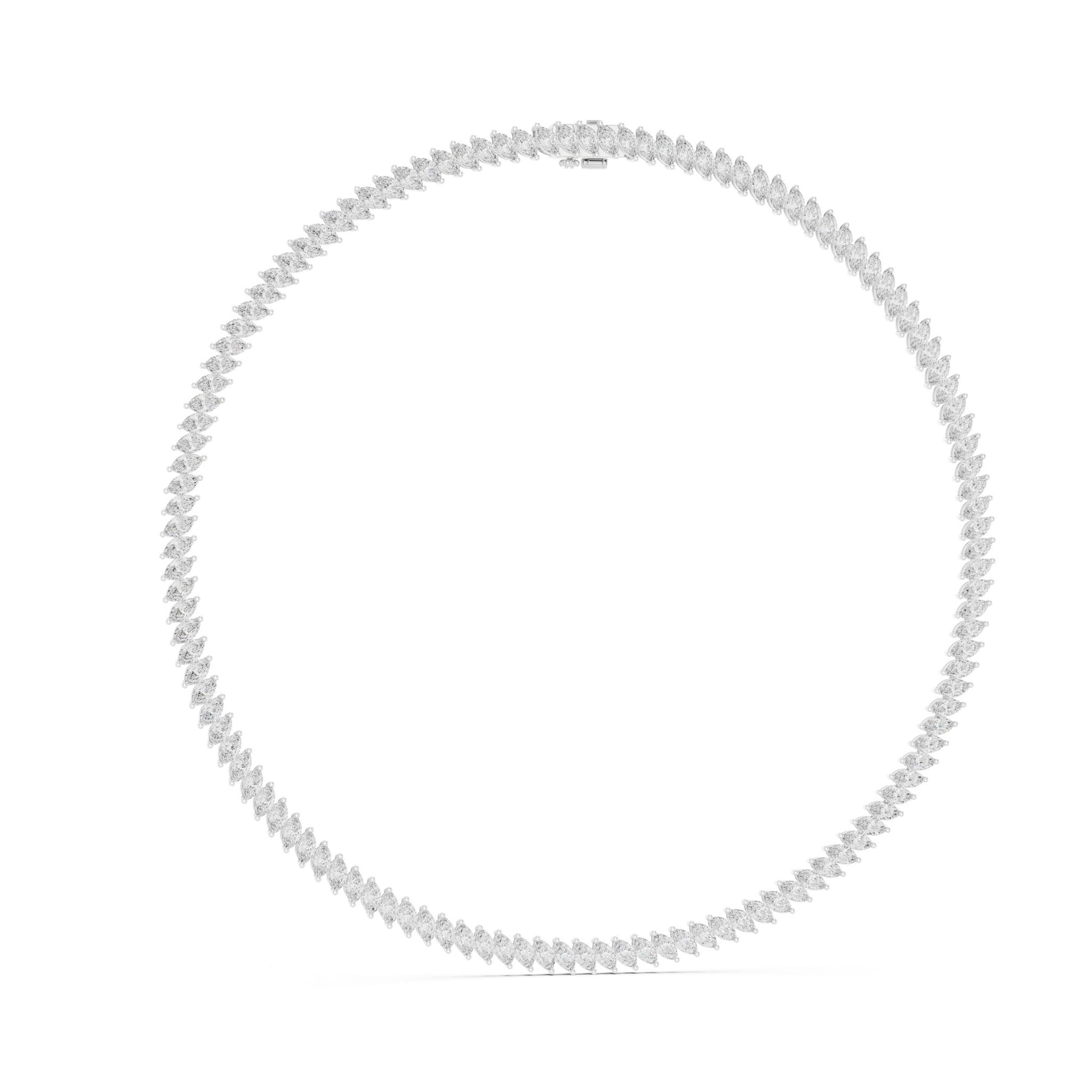 Round Lab Grown Diamond Pave Pendant
