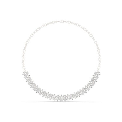Round Lab Grown Diamond Pave Pendant
