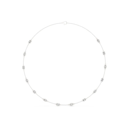 Round Lab Grown Diamond Pave Pendant