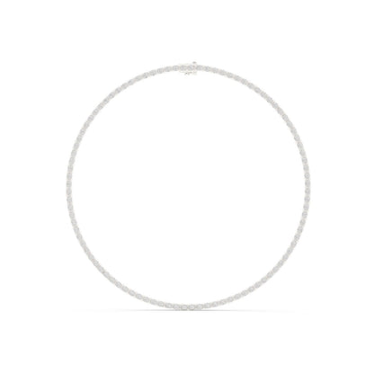 Round Lab Grown Diamond Pave Pendant