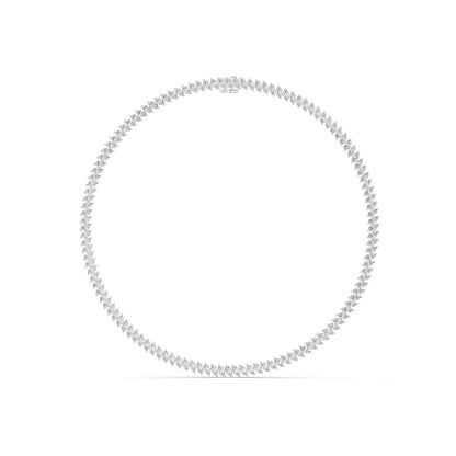 Round Lab Grown Diamond Pave Pendant
