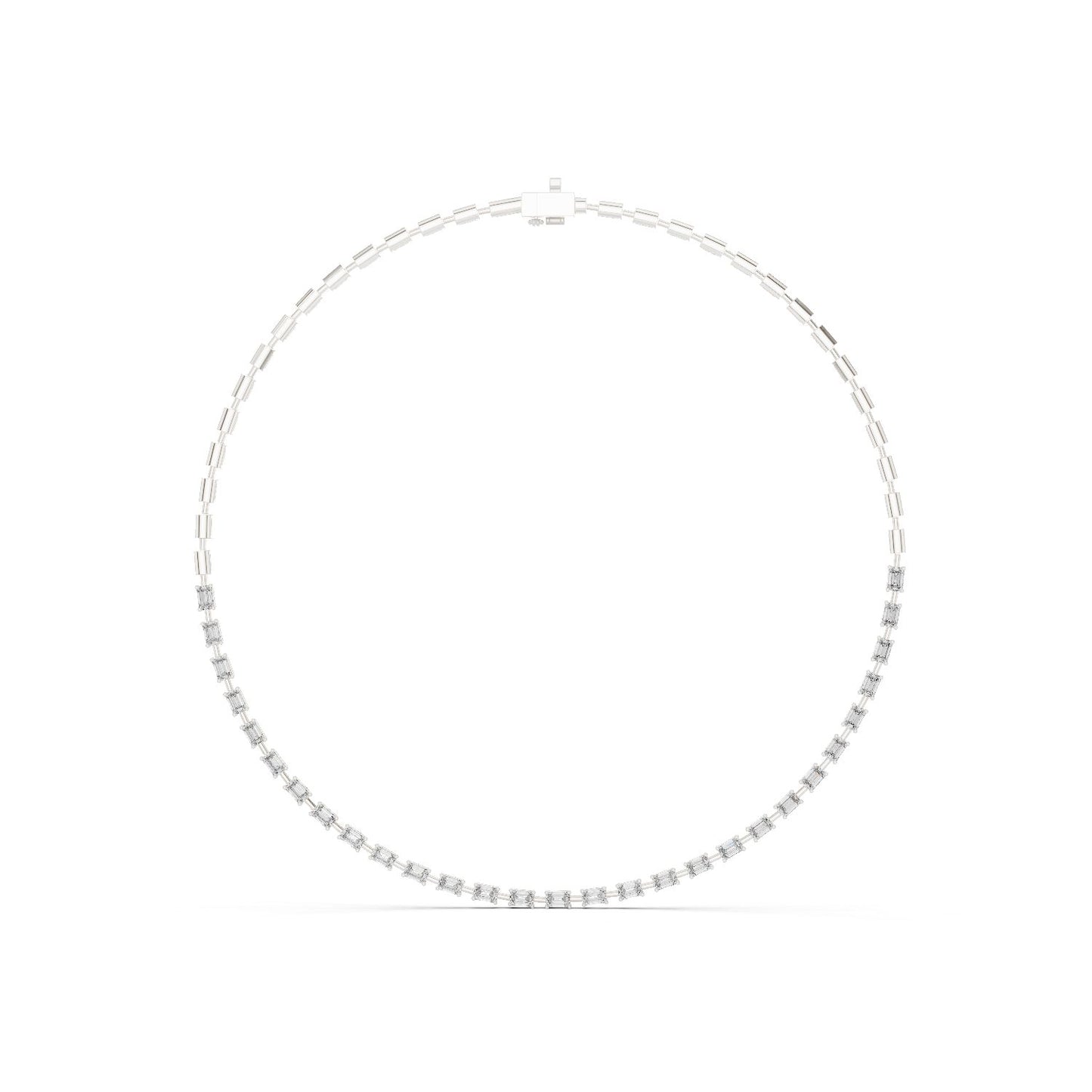 Round Lab Grown Diamond Pave Pendant