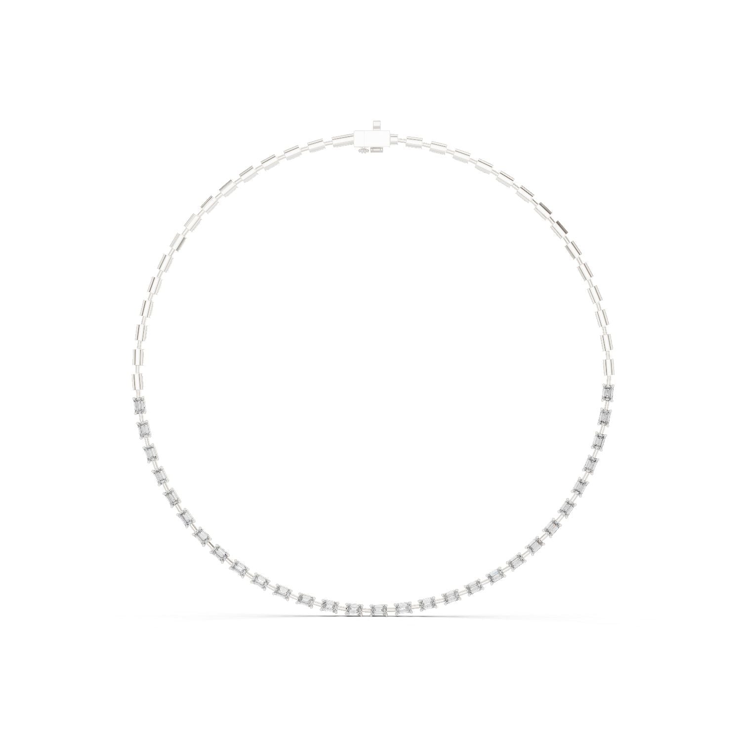 Round Lab Grown Diamond Pave Pendant