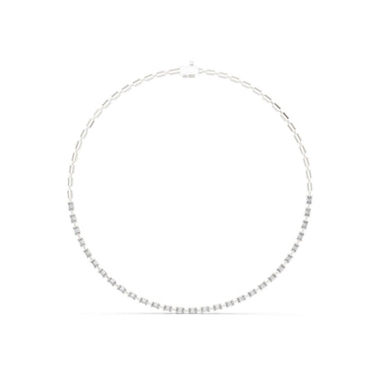 Round Lab Grown Diamond Pave Pendant