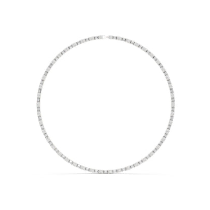 Round Lab Grown Diamond Pave Pendant