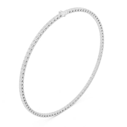 Round Lab Grown Diamond Pave Pendant