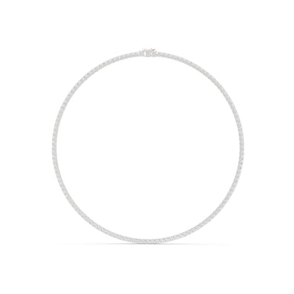 Round Lab Grown Diamond Pave Pendant