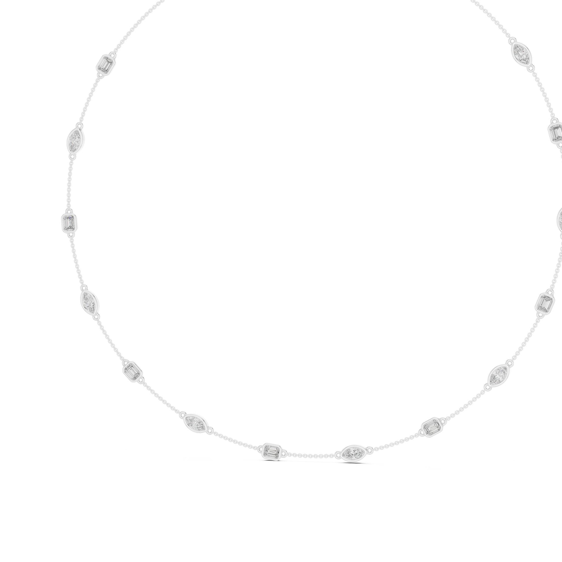 Round Lab Grown Diamond Pave Pendant