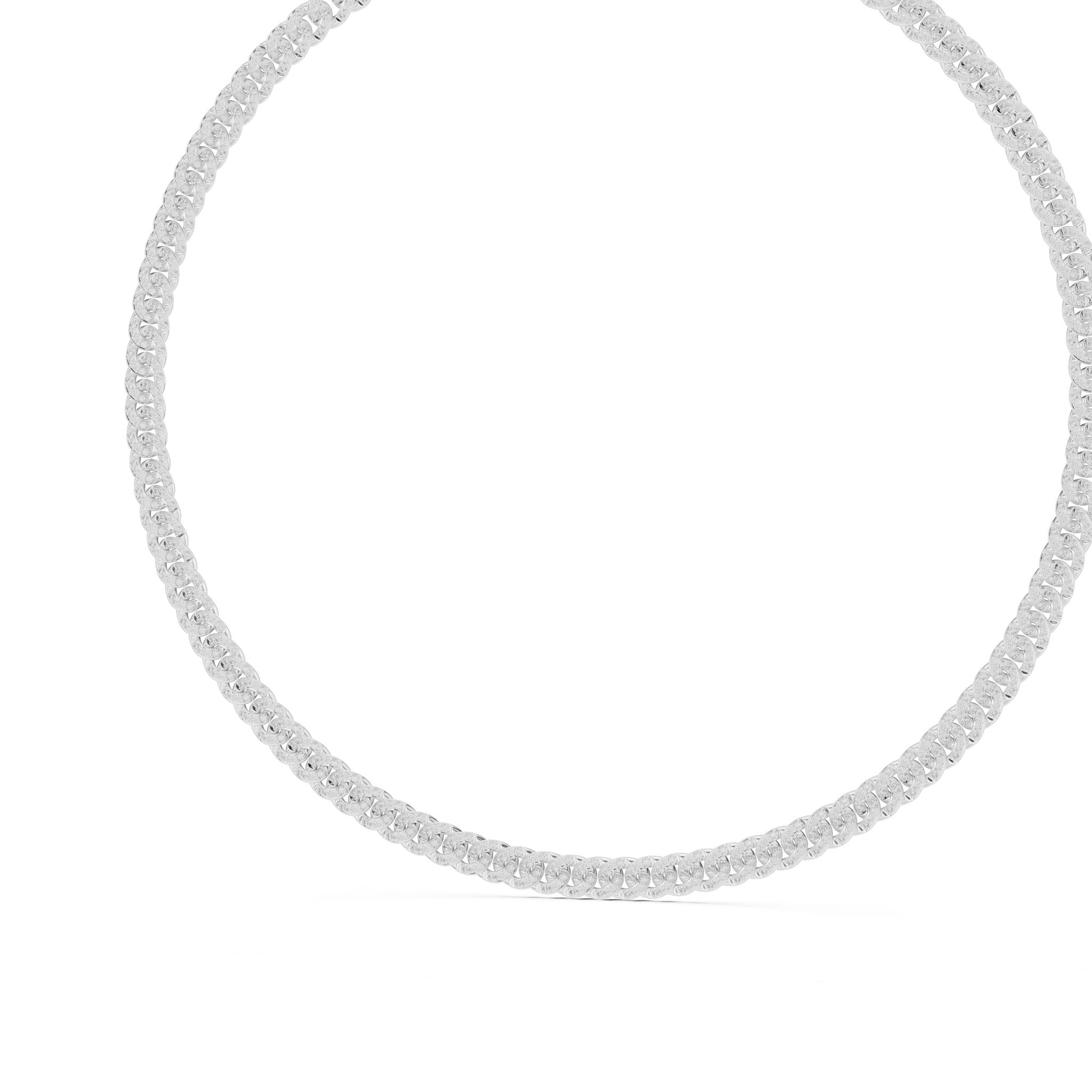 Round Lab Grown Diamond Pave Pendant