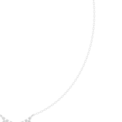 Round Lab Grown Diamond Pave Pendant