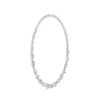 Round Lab Grown Diamond Pave Pendant