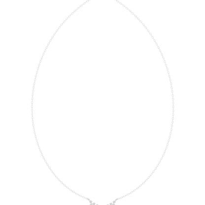 Round Lab Grown Diamond Pave Pendant