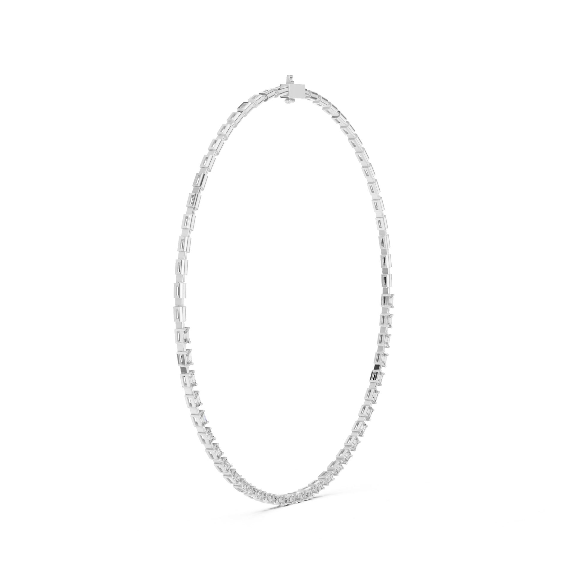 Round Lab Grown Diamond Pave Pendant