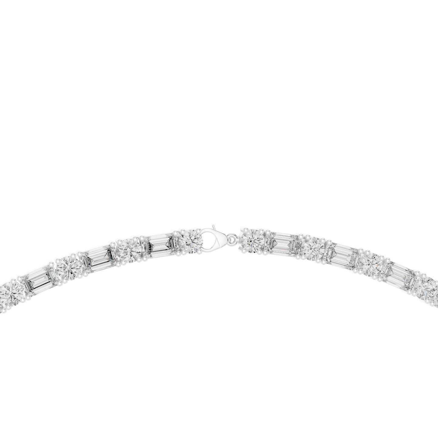 Round Lab Grown Diamond Pave Pendant
