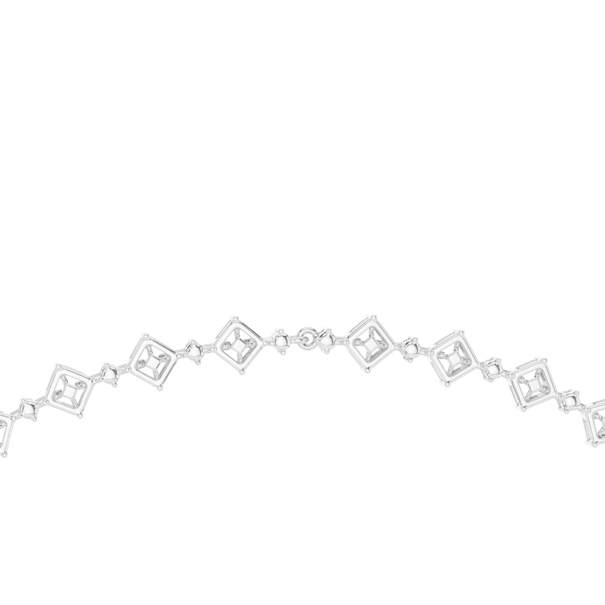 Round Lab Grown Diamond Pave Pendant