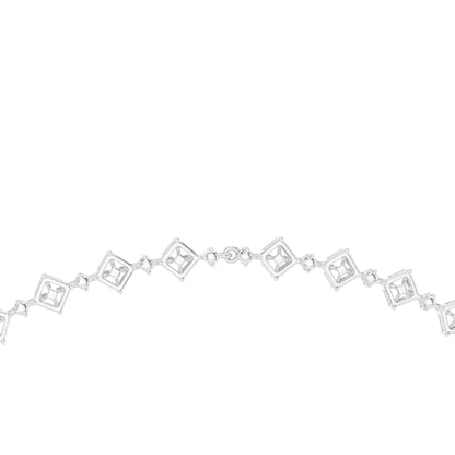 Round Lab Grown Diamond Pave Pendant