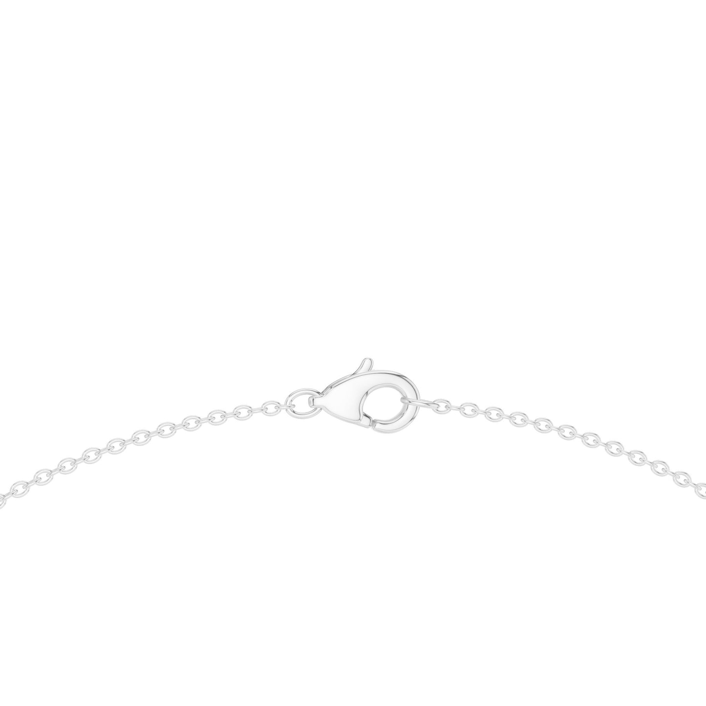 Round Lab Grown Diamond Pave Pendant