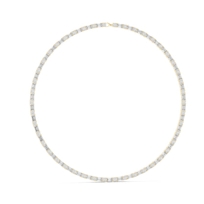 Round Lab Grown Diamond Pave Pendant
