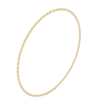 Round Lab Grown Diamond Pave Pendant