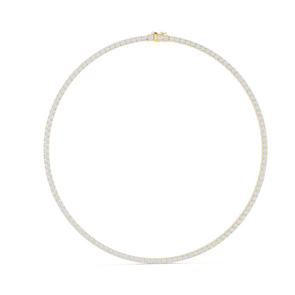 Round Lab Grown Diamond Pave Pendant
