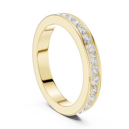 Men's Round Lab Grown Diamond Pave Ring