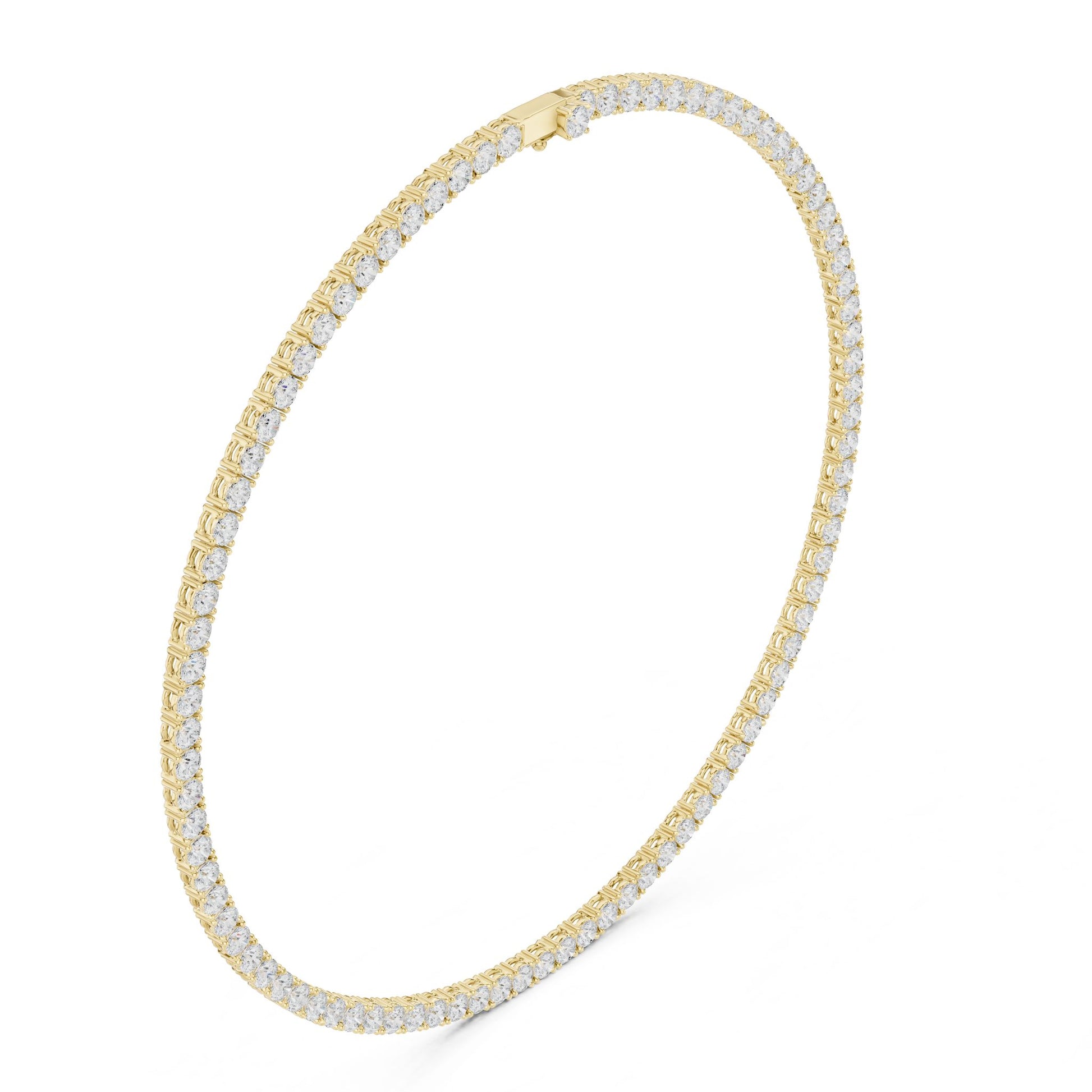 Round Lab Grown Diamond Pave Pendant