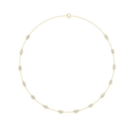 Round Lab Grown Diamond Pave Pendant