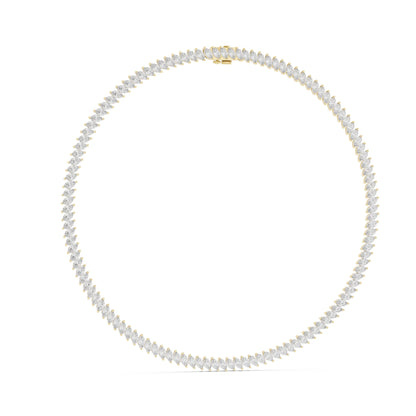 Round Lab Grown Diamond Pave Pendant
