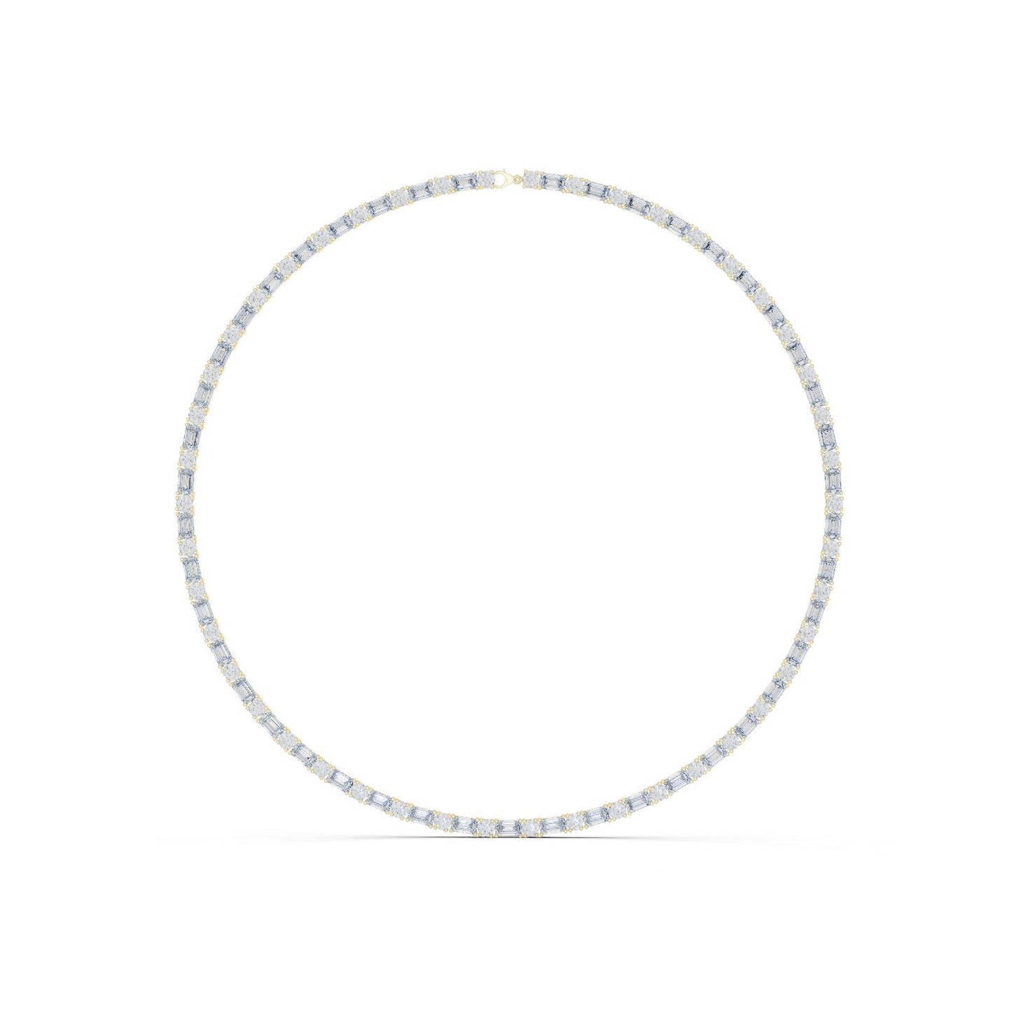 Round Lab Grown Diamond Pave Pendant