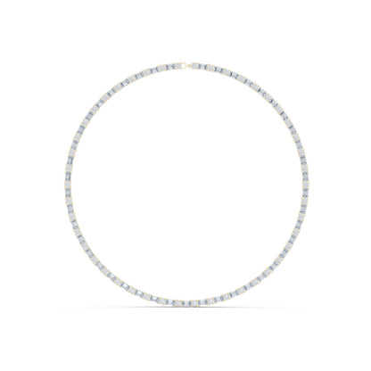 Round Lab Grown Diamond Pave Pendant
