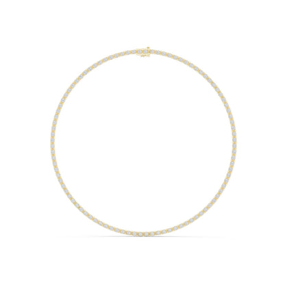 Round Lab Grown Diamond Pave Pendant