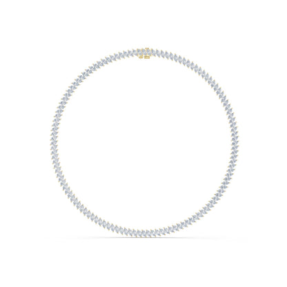 Round Lab Grown Diamond Pave Pendant