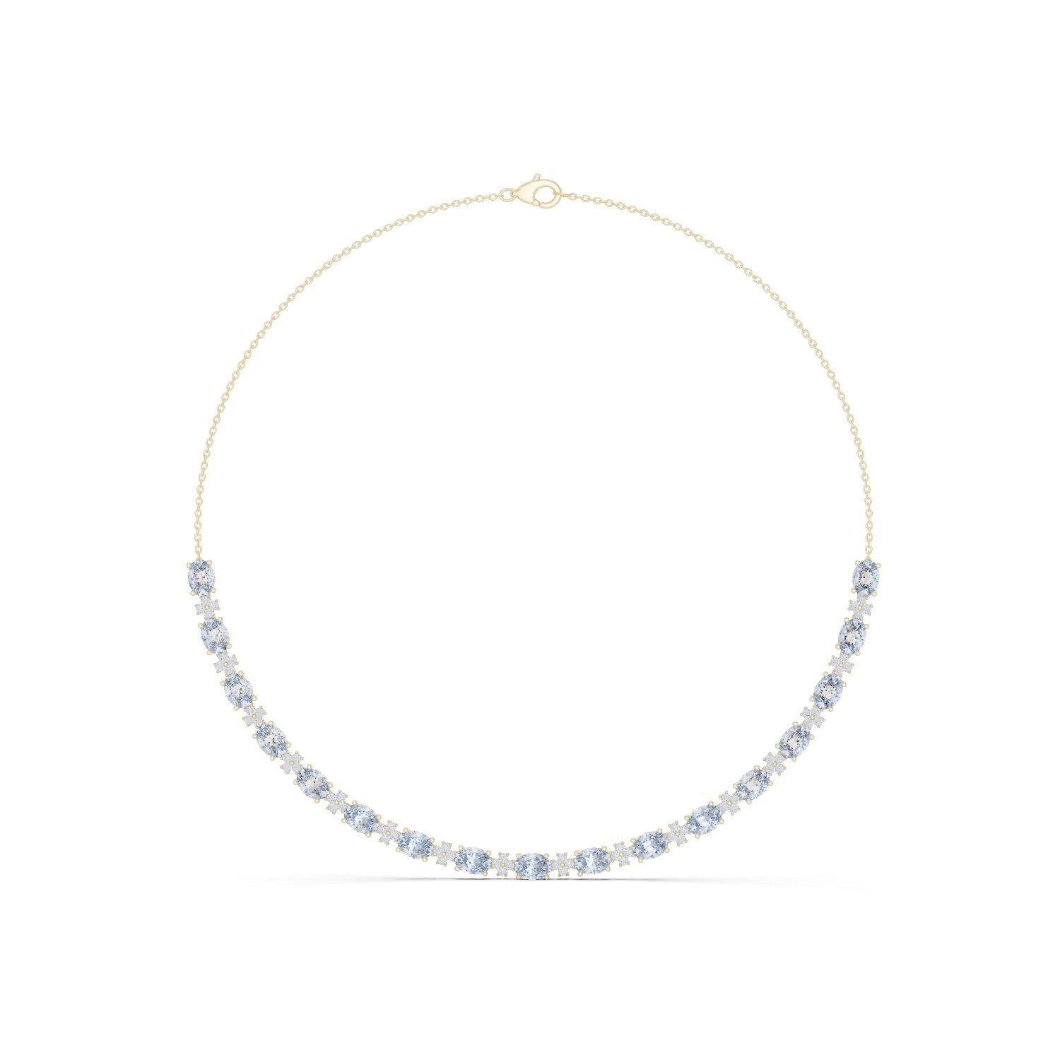 Round Lab Grown Diamond Pave Pendant