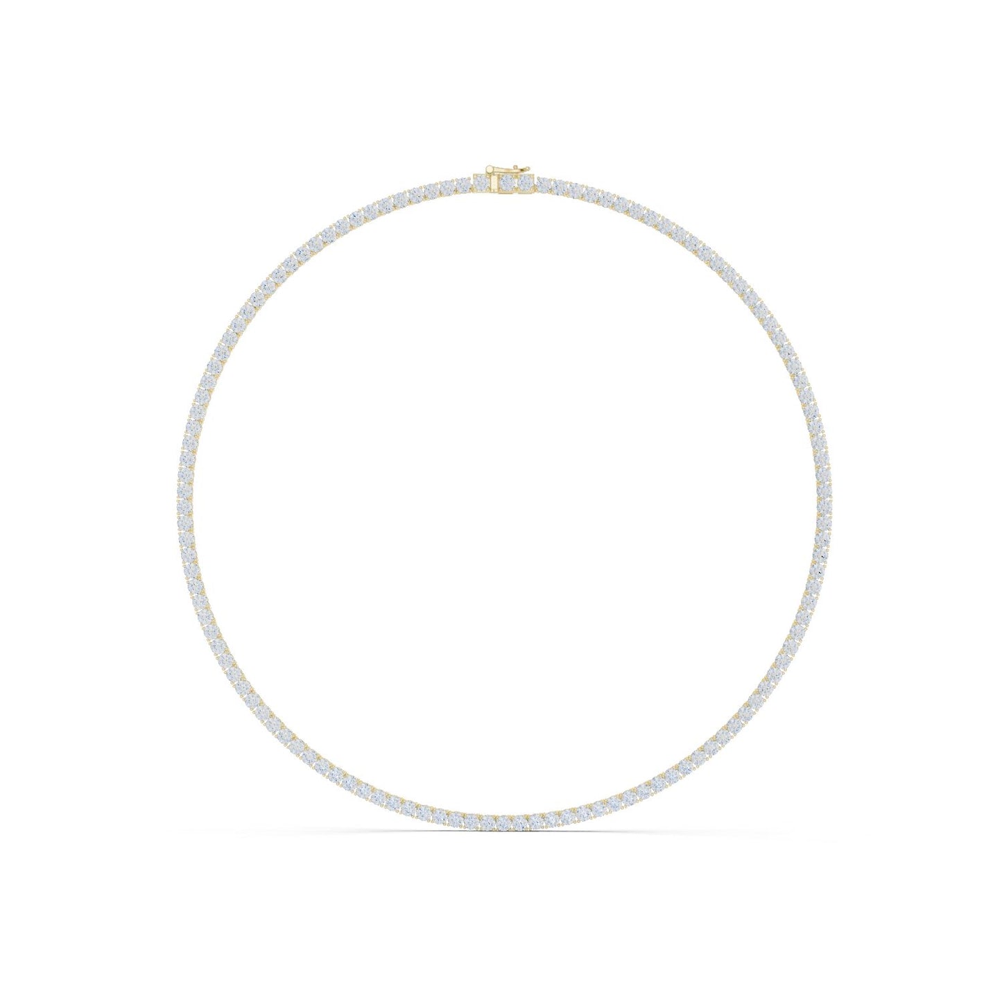 Round Lab Grown Diamond Pave Pendant