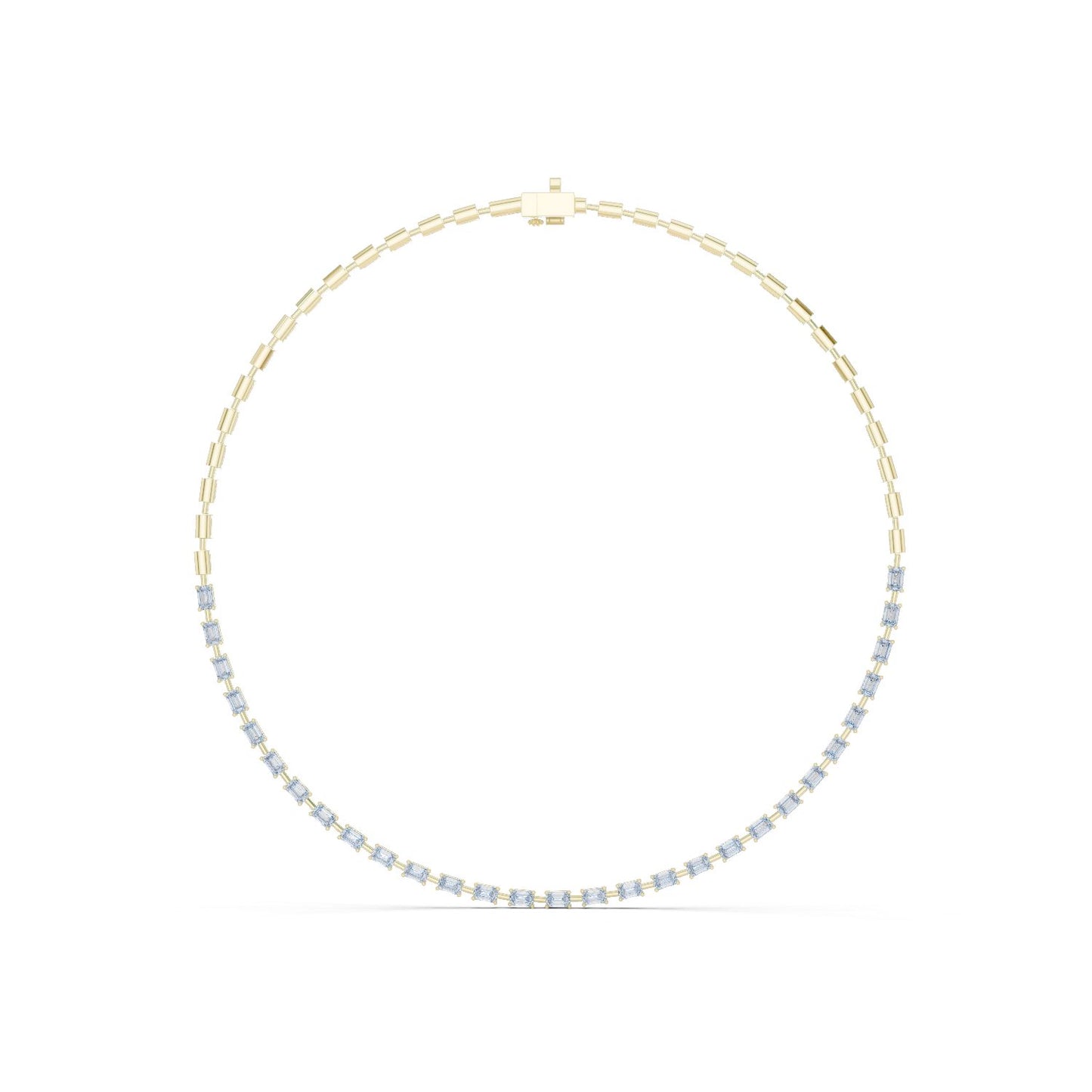 Round Lab Grown Diamond Pave Pendant