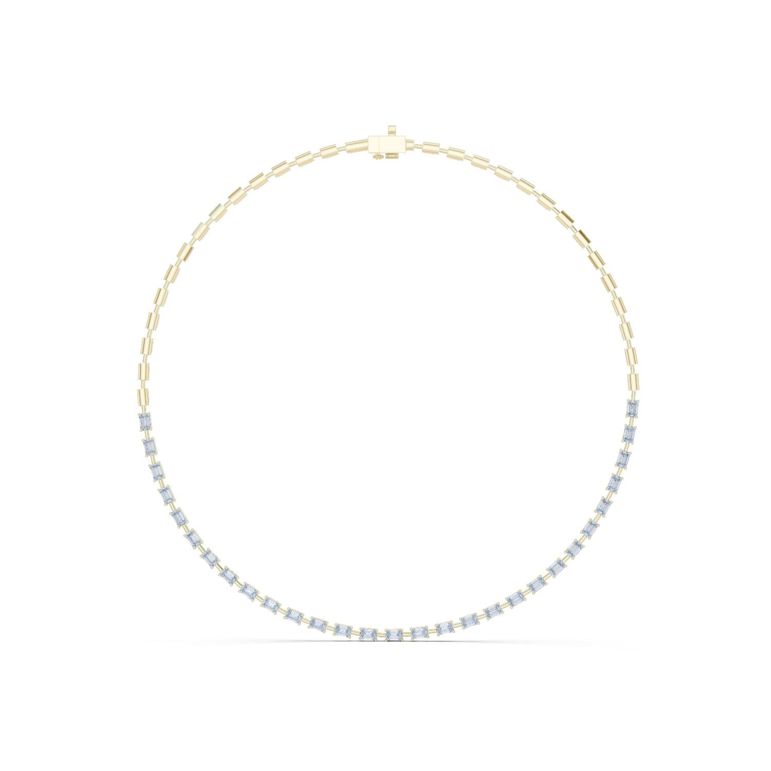Round Lab Grown Diamond Pave Pendant