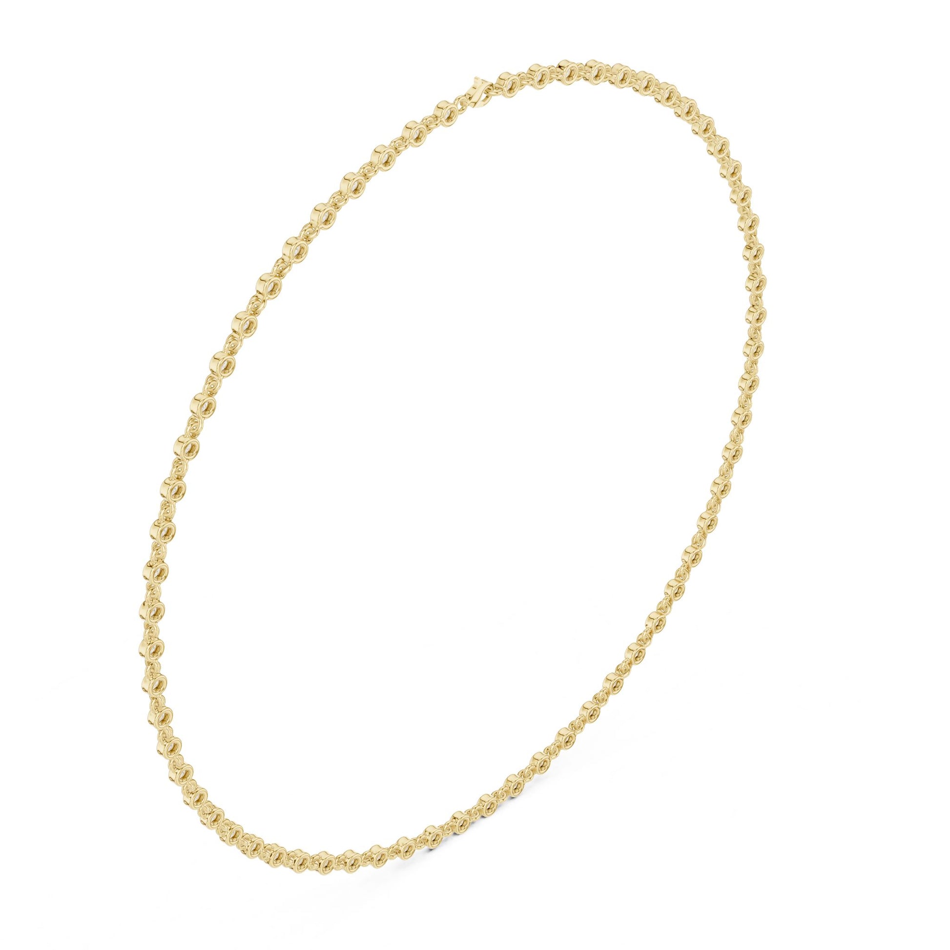 Round Lab Grown Diamond Pave Pendant
