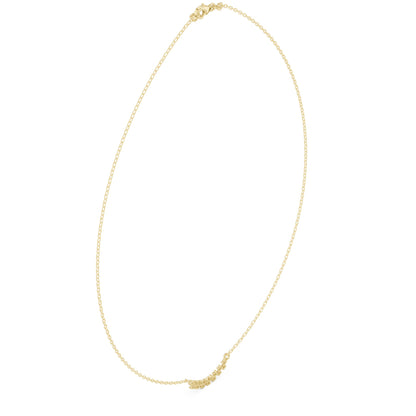 Round Lab Grown Diamond Pave Pendant