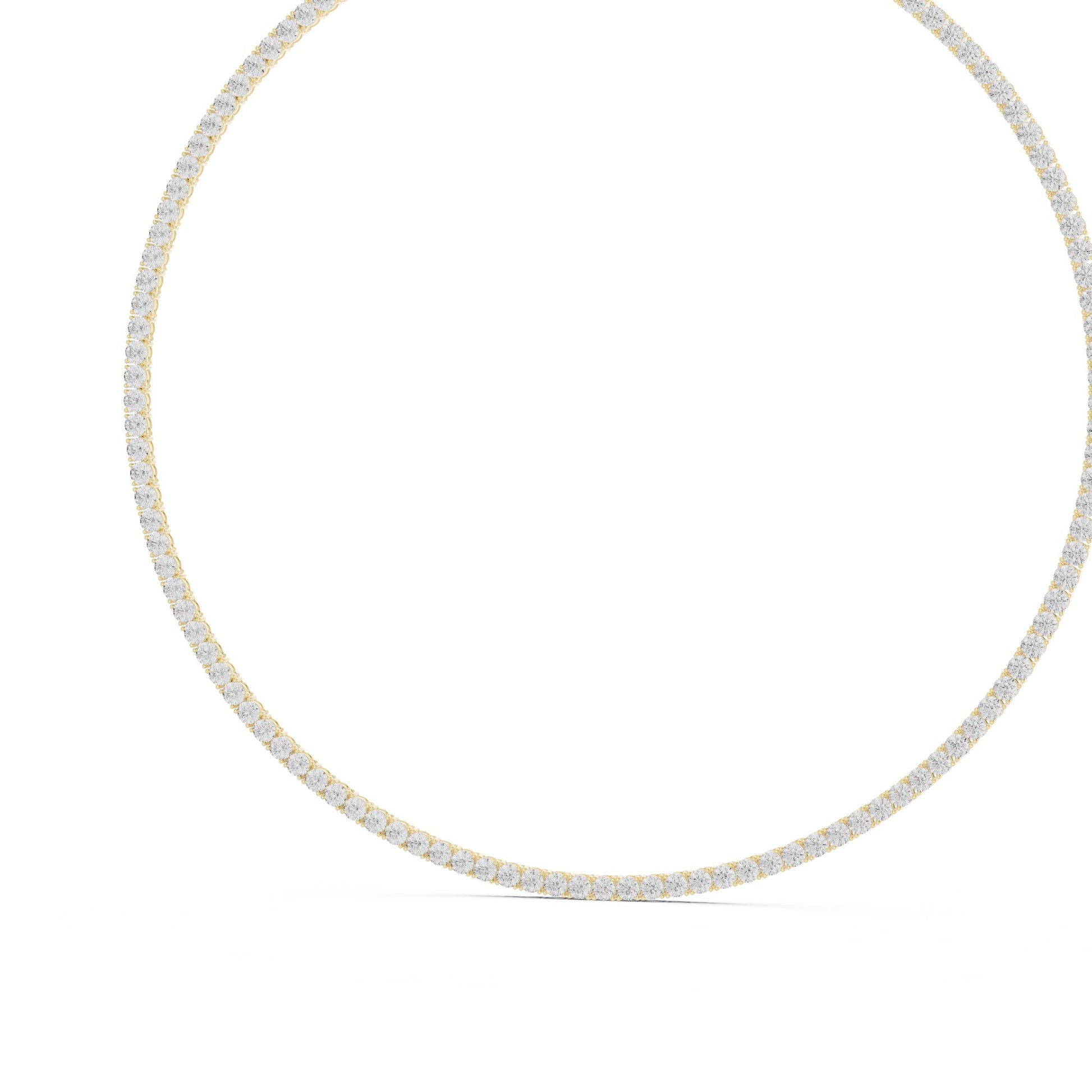 Round Lab Grown Diamond Pave Pendant