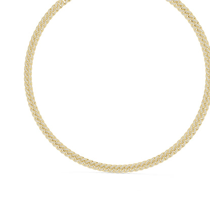 Round Lab Grown Diamond Pave Pendant