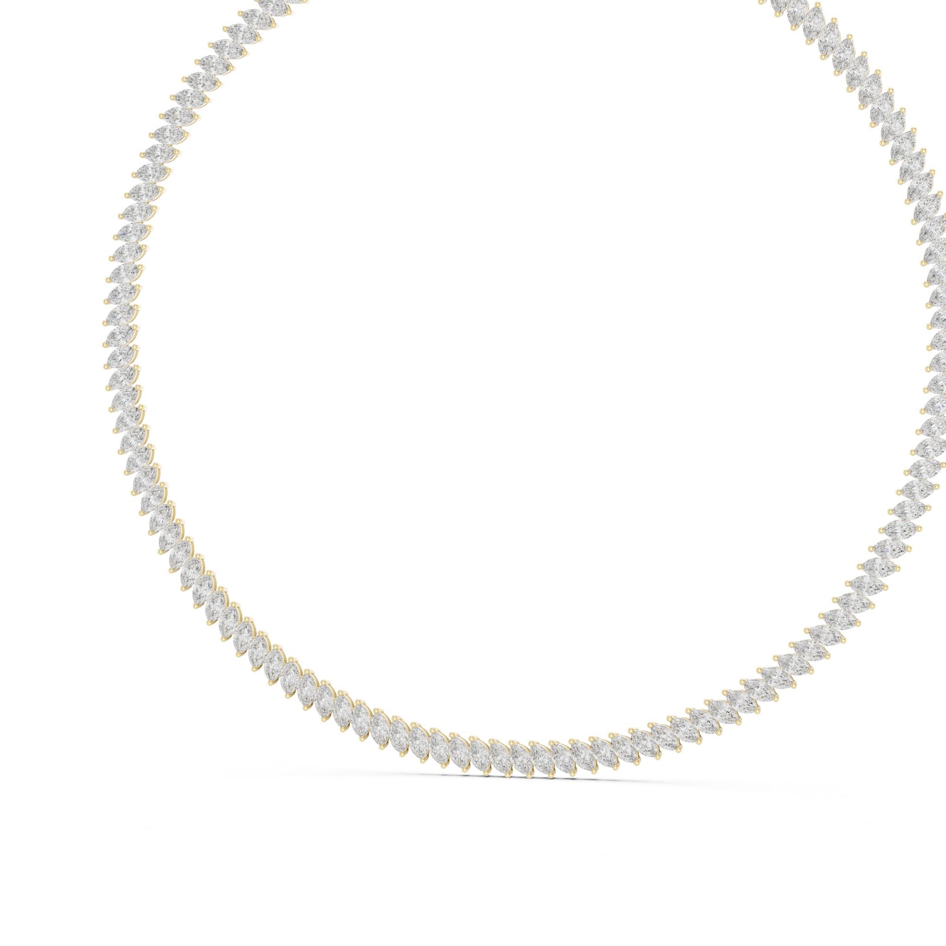 Round Lab Grown Diamond Pave Pendant