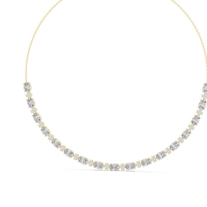 Round Lab Grown Diamond Pave Pendant