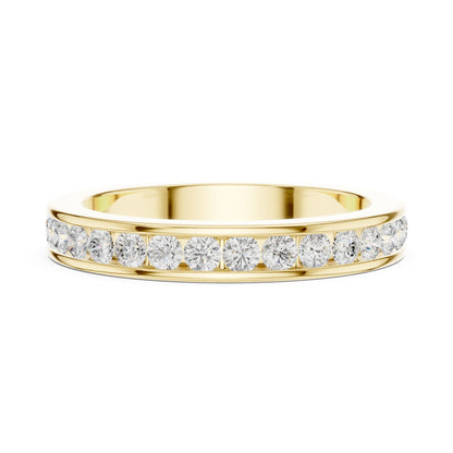 Men's Round Lab Grown Diamond Pave Ring