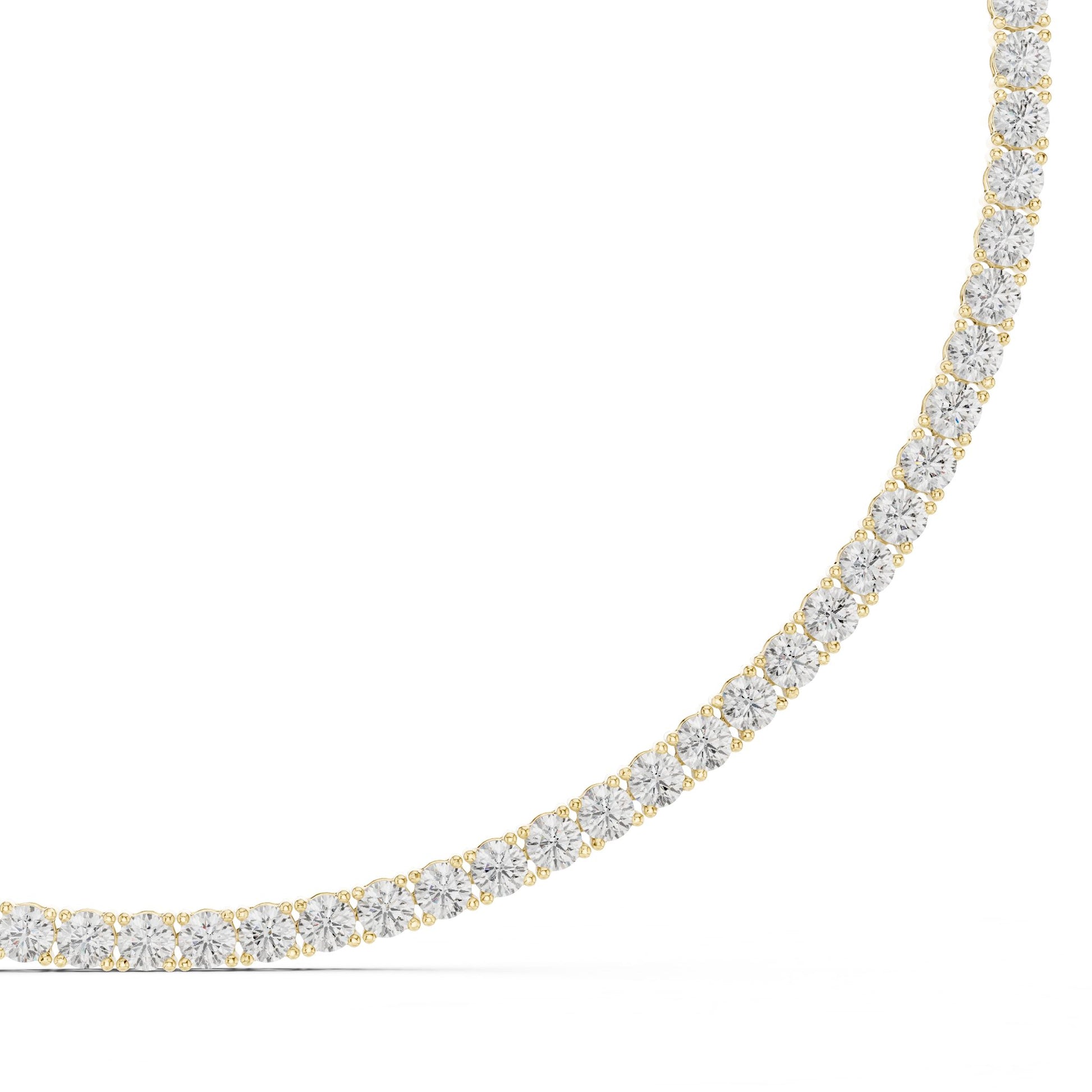 Round Lab Grown Diamond Pave Pendant