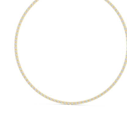 Round Lab Grown Diamond Pave Pendant