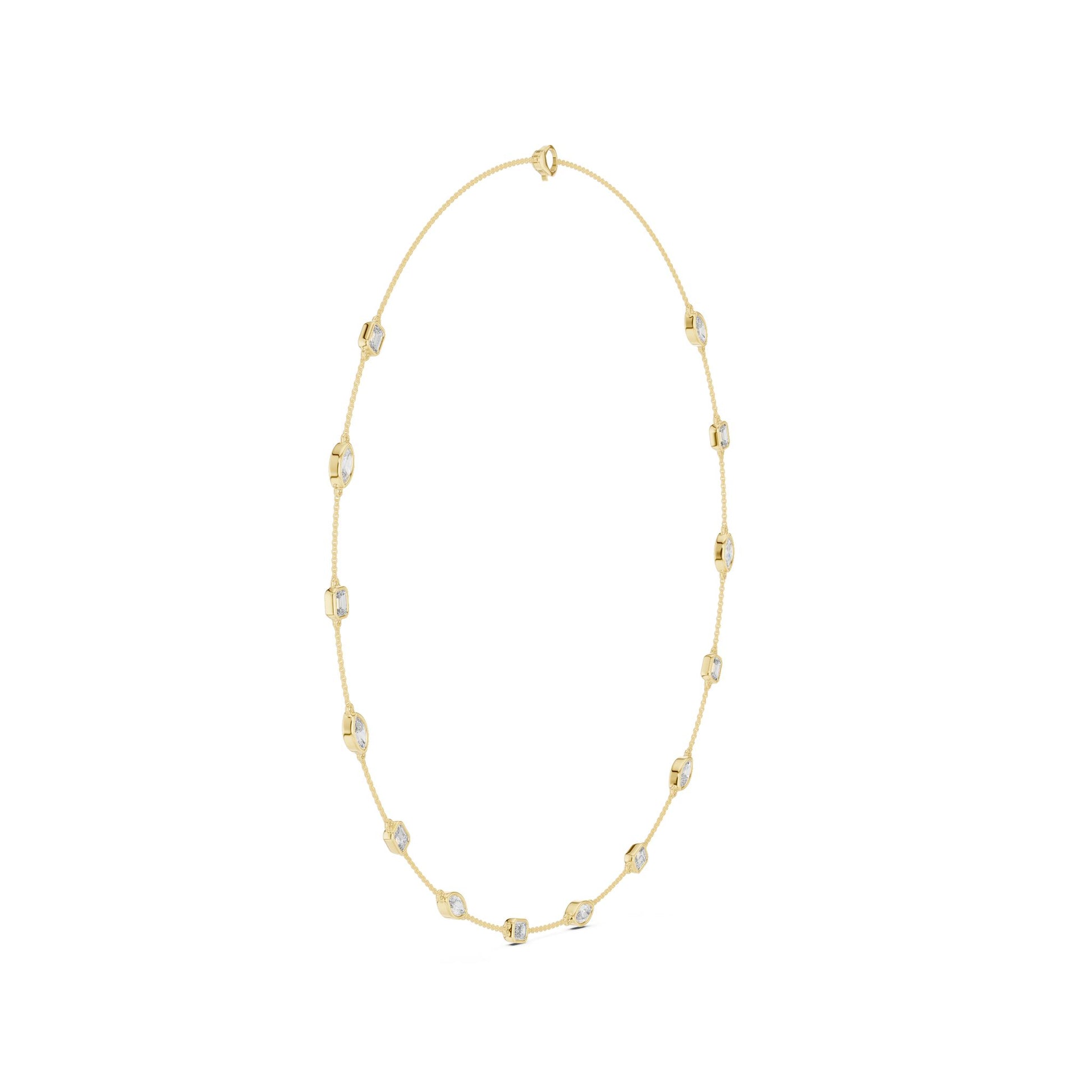 Round Lab Grown Diamond Pave Pendant