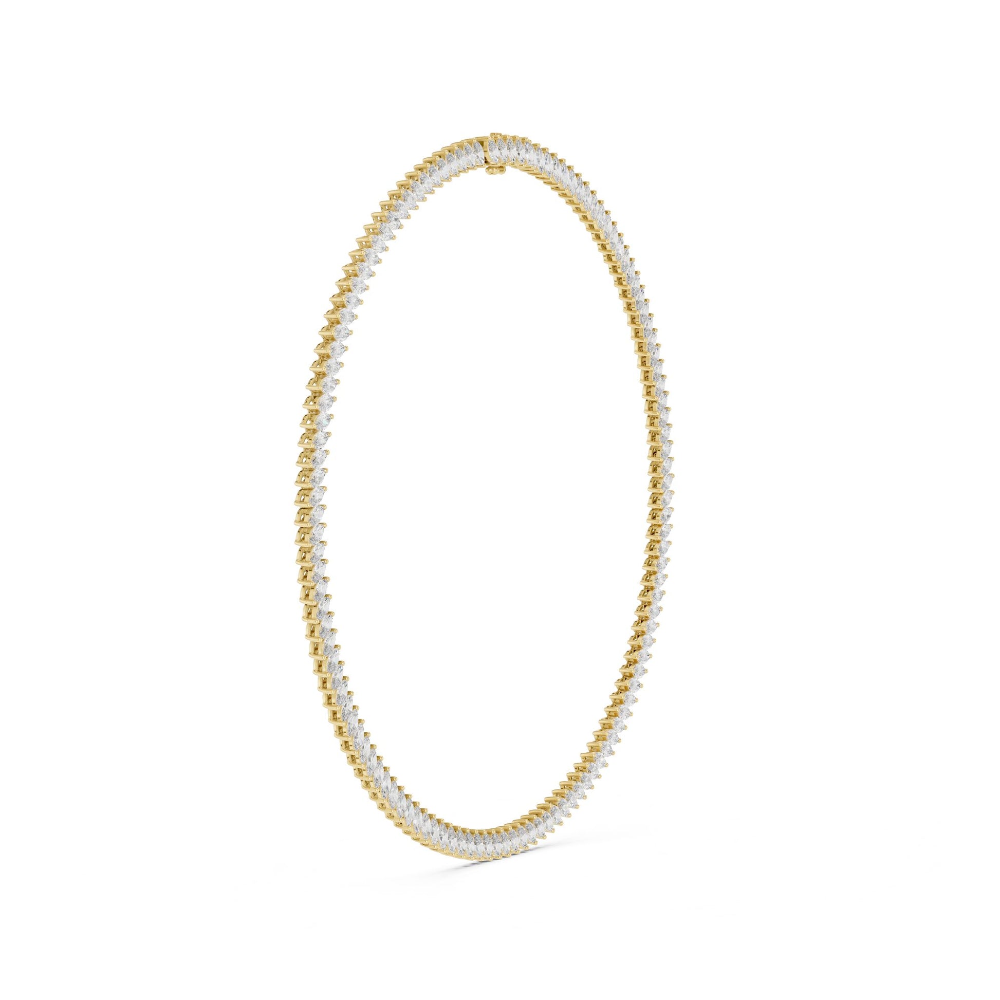 Round Lab Grown Diamond Pave Pendant